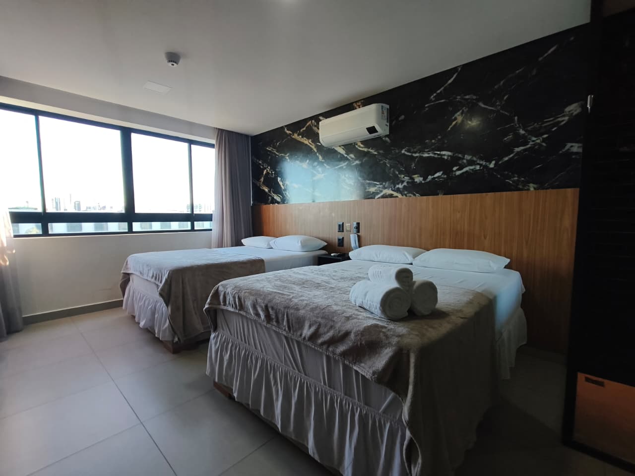 Flat mobiliado com vista mar no Jardim Oceania 5